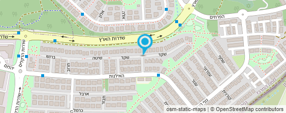 מפת הגעה אל במה-ביה"ס למוסיקה