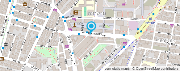 מפת הגעה אל עו"ד שינפלד איריס