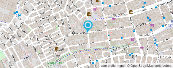 מפת הגעה אל סוניה ברילובסקי