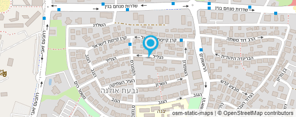 מפת הגעה אל סיגלית נחום - מאפרת מקצועית