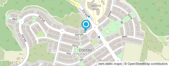 מפת הגעה אל תכנון נוף- איה שלמון