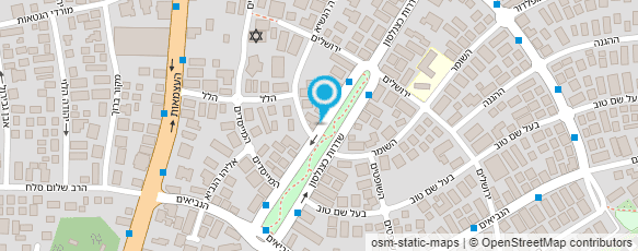 מפת הגעה אל אלכס אילוף כלבים