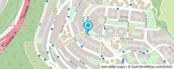 מפת הגעה אל בית הכנסת "מנין אברכים"