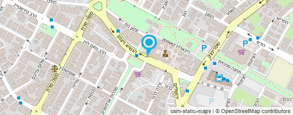 מפת הגעה אל ספריה ציבורית