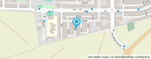 מפת הגעה אל ת.מ.ר מחשבים