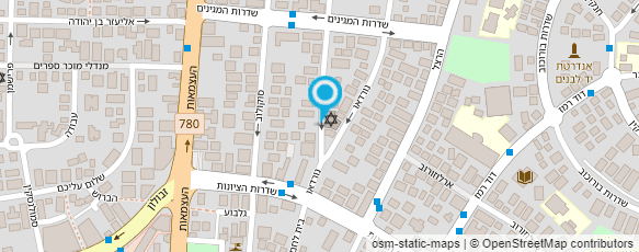 מפת הגעה אל נתנאל סבירו