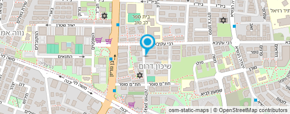 מפת הגעה אל הגננים