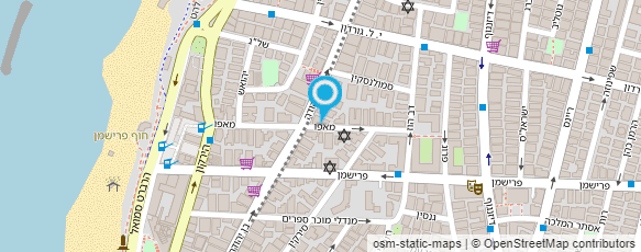 מפת הגעה אל אסף בארי