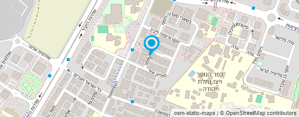 מפת הגעה אל יעל גולי פרץ