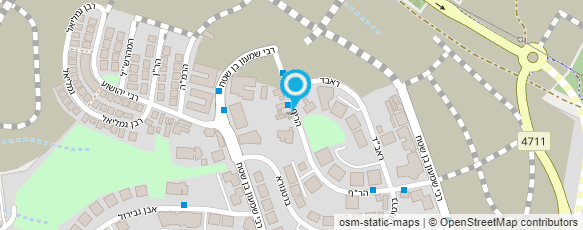 מפת הגעה אל בית חב"ד