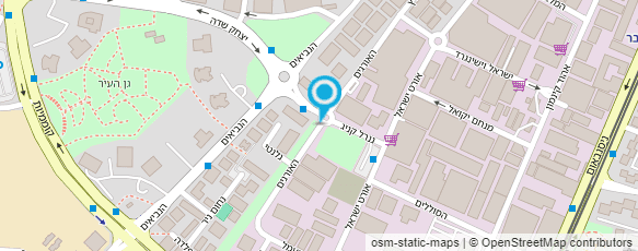 מפת הגעה אל עמוס הבאגט הלוהט