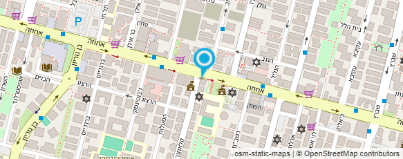 מפת הגעה אל שאוורמה ברכת דוד