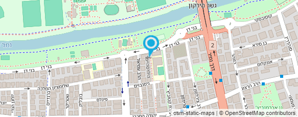 מפת הגעה אל אוניקו-עיצוב וייצור מתנות ייחודיות