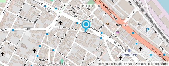 מפת הגעה אל ביה''ס וגן הלב הקדוש