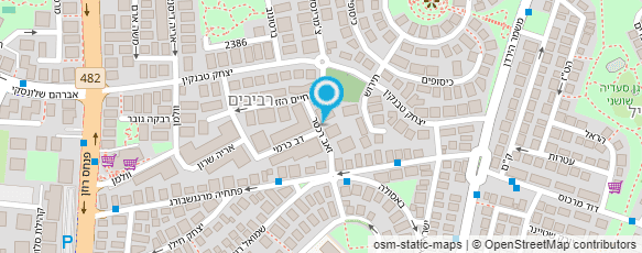 מפת הגעה אל זליצקי ענת