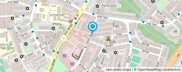 מפת הגעה אל אליאן עיצובים