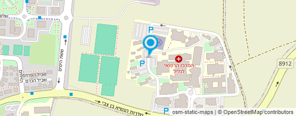 מפת הגעה אל בי''ס טיפולי - אפיק