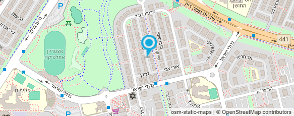 מפת הגעה אל א.ש. מערכות