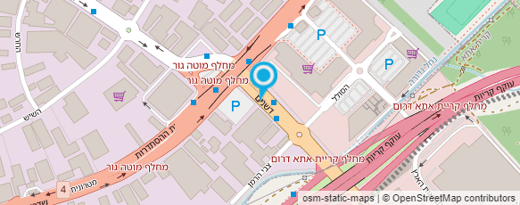 מפת הגעה אל א.י.מ.א-הלבשה תחתונה