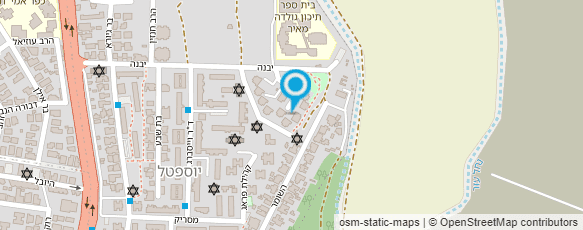 מפת הגעה אל בוכניק יוסף