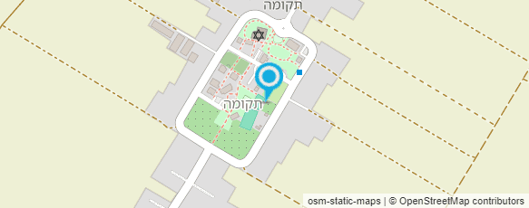 מפת הגעה אל צרכנית תקומה