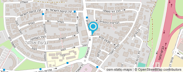 מפת הגעה אל פיצרית חביבו