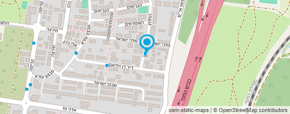 מפת הגעה אל מרכז הפלאפל והשאוורמה