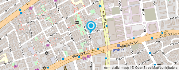 מפת הגעה אל אליהו מוניות רמת גן