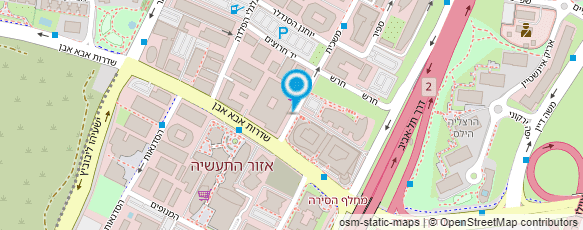 מפת הגעה אל גבי ק. עבודות הנדסה ותשתית בע"מ