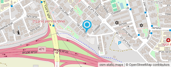 מפת הגעה אל בי.איי.אם