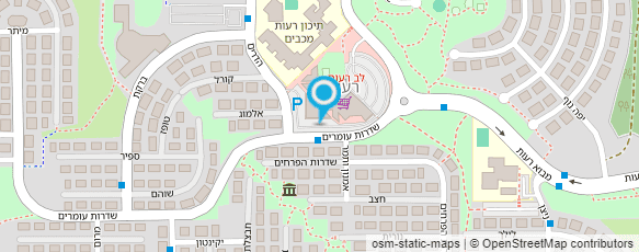 מפת הגעה אל מוניות איחוד מודיעין בע"מ