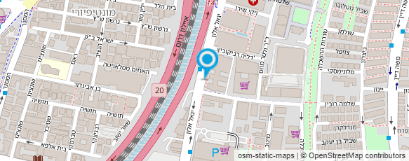 מפת הגעה אל אס אייצ אל טלמדיסין אינטרנשיונל בע"מ