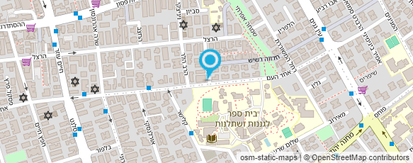 מפת הגעה אל ח.י. גבעת חיים בע"מ