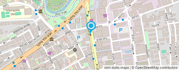 מפת הגעה אל אמית הנדסה כחול לבן בע"מ