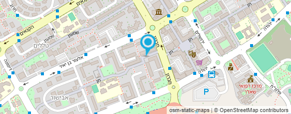 מפת הגעה אל מעדניית רופינה