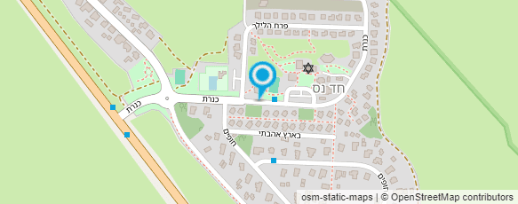 מפת הגעה אל קסם האשוח