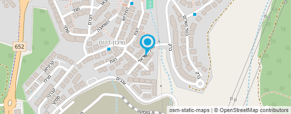 מפת הגעה אל הדס בר - שירותי שרטוט