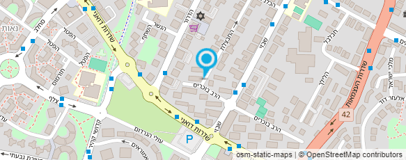 מפת הגעה אל אגרו גנים פיתוח סביבתי