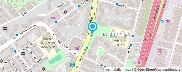 מפת הגעה אל קפה אלבז