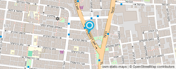 מפת הגעה אל הסעות-  איציק טל