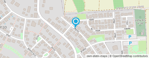 מפת הגעה אל גבע - וסיד אדריכלים בע"מ