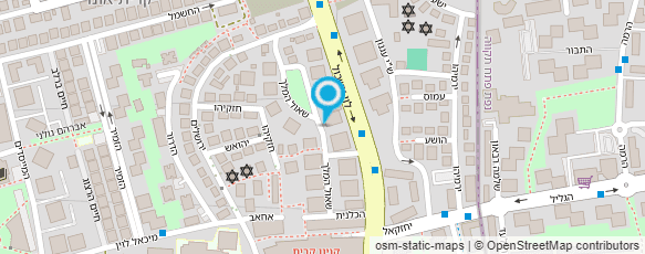 מפת הגעה אל עו"ד הירש רונן