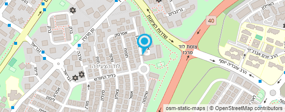 מפת הגעה אל יעקב בטשון כרמי יוסף