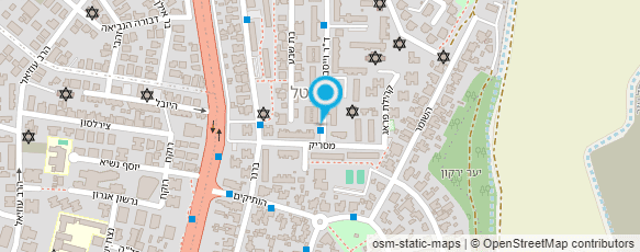 מפת הגעה אל יוסי שירותי מיחשוב