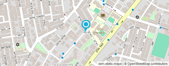 מפת הגעה אל דרור מיטל שרותי הנהח"ש