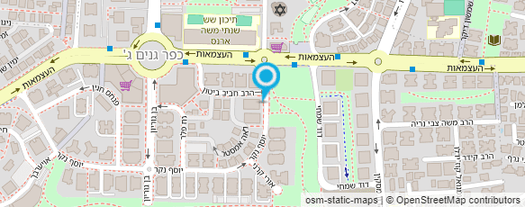 מפת הגעה אל פיני עיצוב גינות