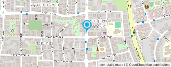 מפת הגעה אל משפחתון פזית