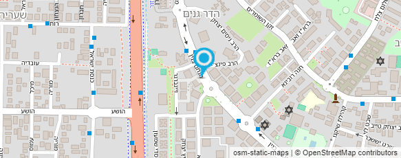 מפת הגעה אל אלירן יועץ קולינרי