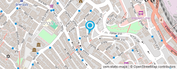 מפת הגעה אל סיטונאות מזון וממתקים