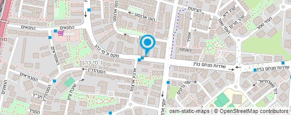 מפת הגעה אל הובלות סרגיי